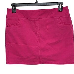 ATTYRE‎ Pink Stretch Skort Nylon & Spandex Blend With Pockets 10